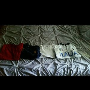 4 polo and Ralph lauren shirts